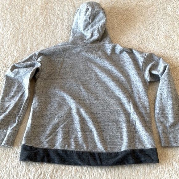 Adidas gray cowl neck hoodie - Picture 4 of 16